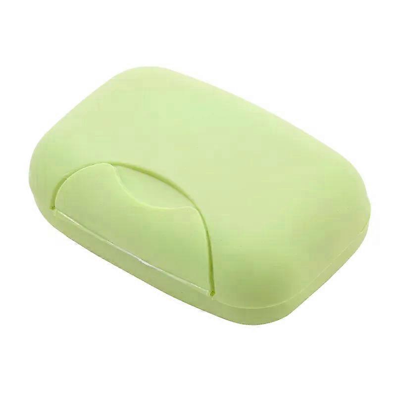 S/L Sizes Portable Travel Soap Box Container Bathroom Acc Home Plastic Soap-Boxes with Cover Candy Color Soaps Soap Holder
