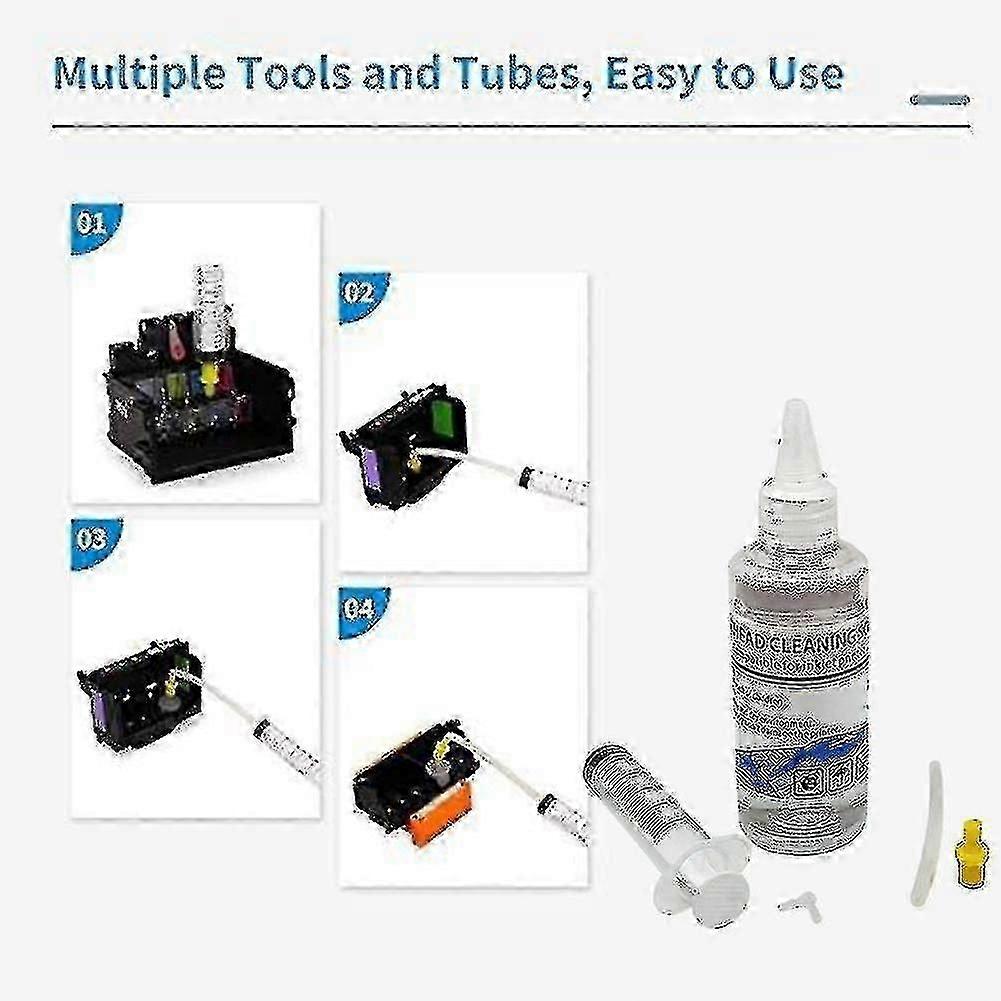 プリンタヘッド洗浄液洗浄液カートリッジ染料インク エプソン用 キヤノン用 ブラザー用 HPプリン用