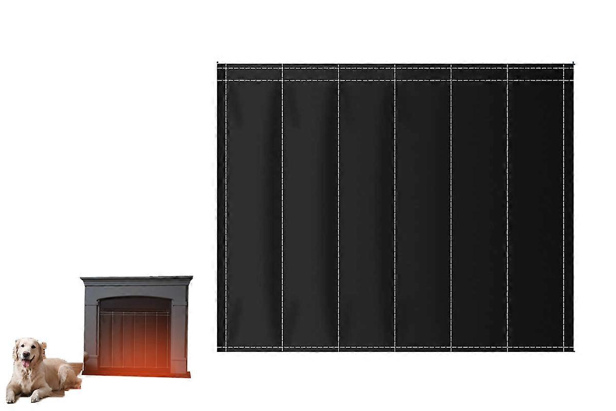 Magnetic Fireplace Draft Cover Fireplace Blocker Blanket Stops Overnight