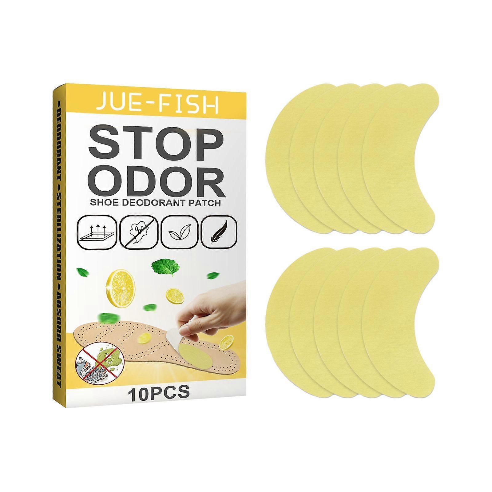 Shoe Deodorizing Patches Contain Deodorants