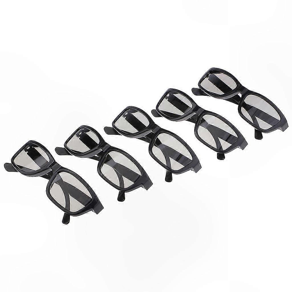 5-Pack Universal Passive 3D Glasses for Multiple 3D TV Models