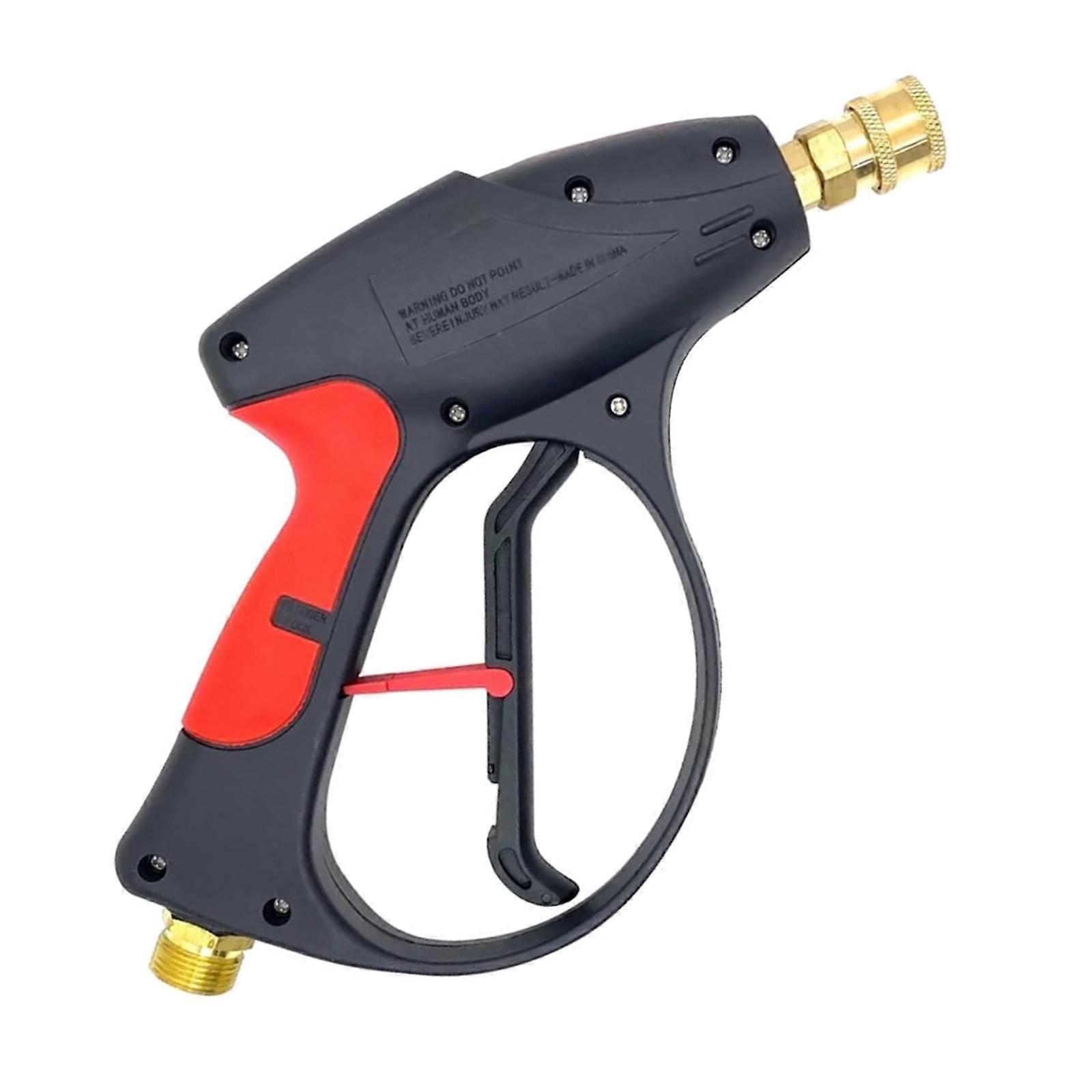 Durability Pressure Washer Tool Secure  Lock Comfortable Grip for Outdoor Surfaces Cleaning Multicolor
