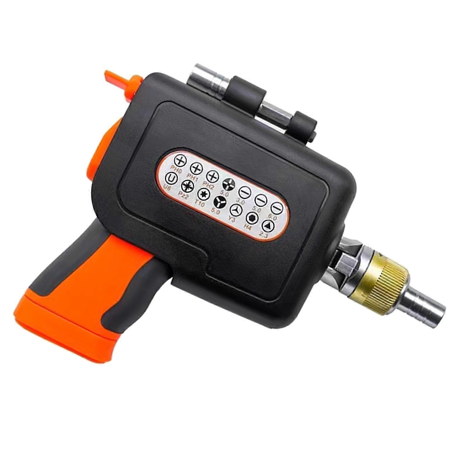 Multi Screwdriver Set Multi Angle Electric Screwdriver Guns Magnetic Bit Ratchet Screwdriver Set 14Pcs Screwdriver Bit Multicolor