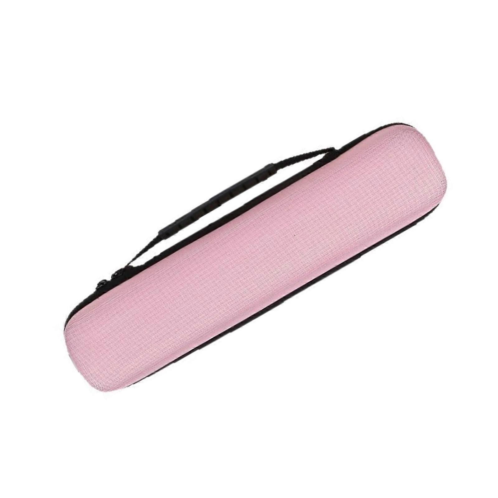 Portable EVA Recorder Carrying Case Protective Compact Design Storage Container For Flutes And Music Accessories  Pink