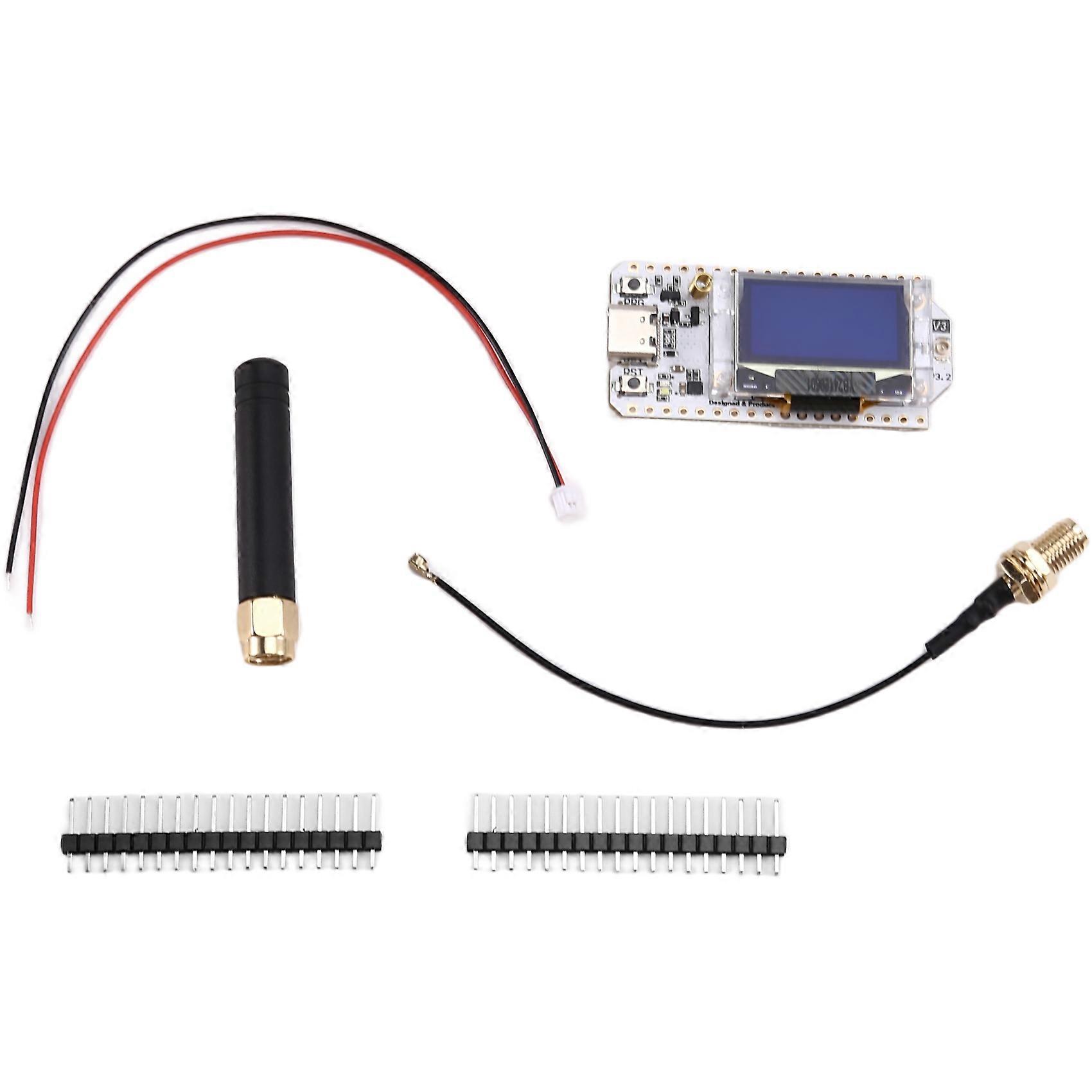 LoRa32 V3 915MHZ ESP32-S3 WiFi+BT ESP32 Dev Board SX1262 CP2102 OLED Display LoRa Kit with Case Upgraded Version
