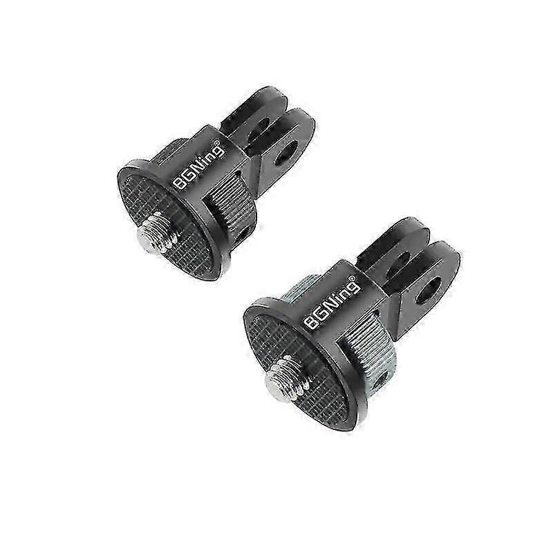 Bgning 360 Rotatable 1/4 Inch Screw Mini Tripod Adapter Mount Cnc For Gopro Hero 11 10 5 For Insta360 One X3 X2 Xiaomi 4k Camera