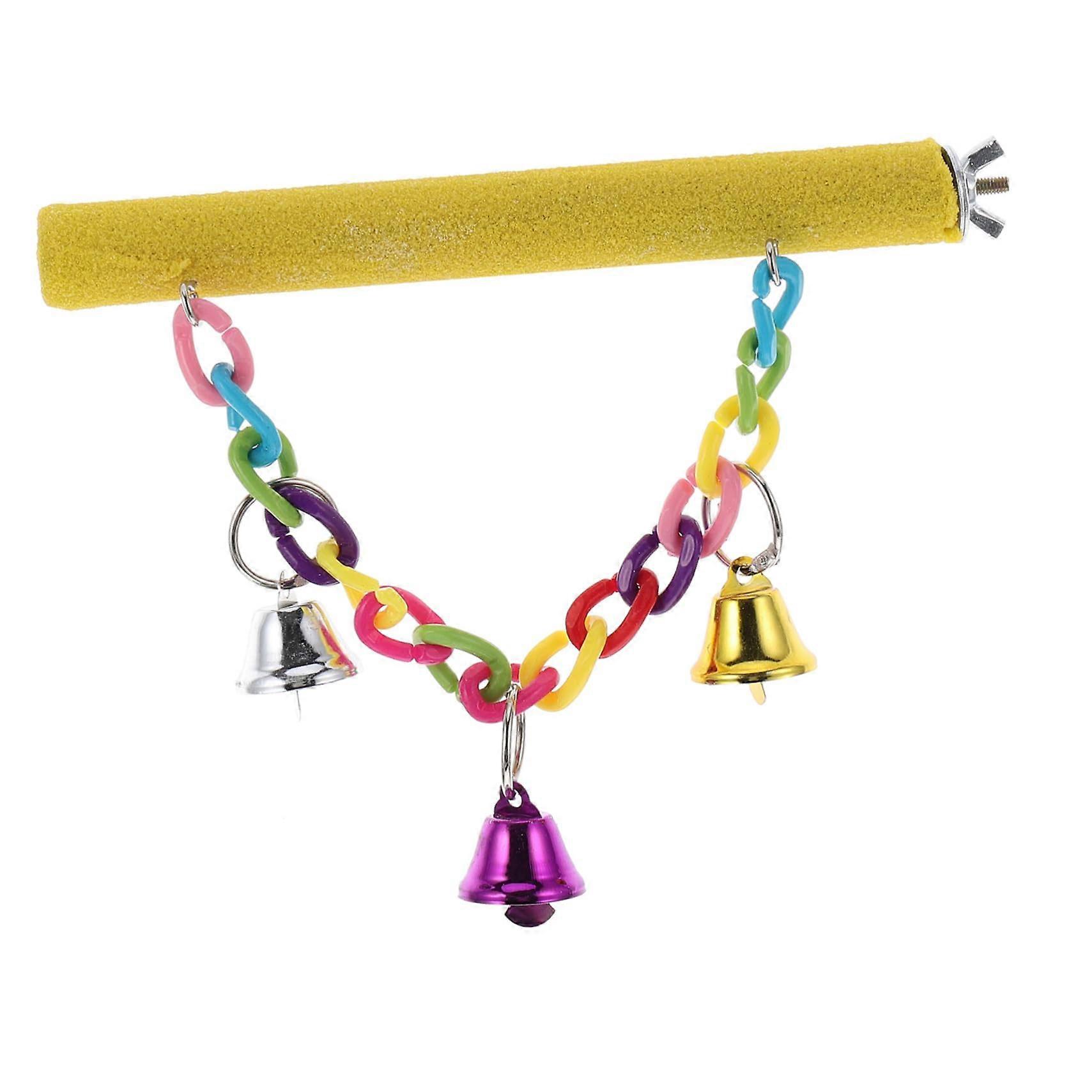 Chewing Stick Bird Perch Stand for Beak Grinding and Claw Trimming