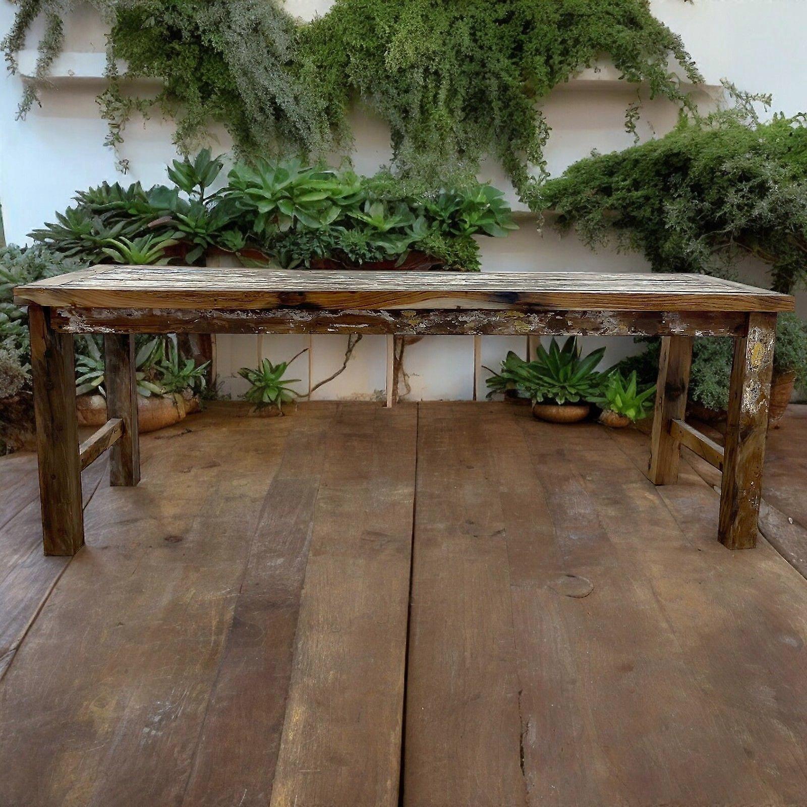 Recycled Teakwood Dinning Table 1.8 m X 1