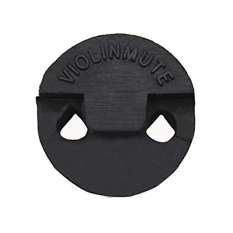 Violin/Viola Double Hole Mutes for Violin Practice Tourte Style Fiddle Muffler