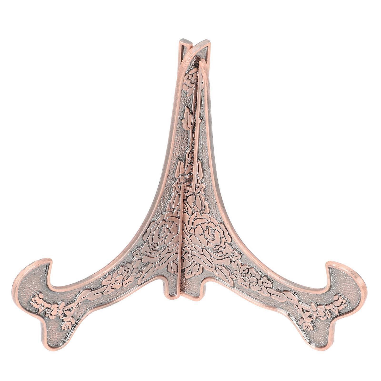 Zinc Alloy Display Stand Plate Holder Easels Picture Frame Folding Display Stand