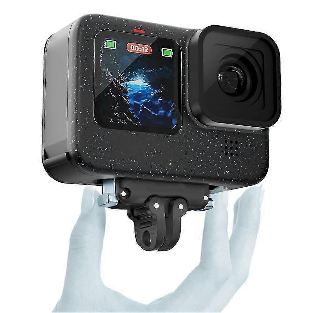 Magnetic Quick Release Mount for GoPro Hero12 11 10 9 11mini MAX Easy Installation Foldable Adapter Base