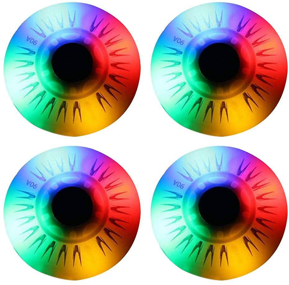 Inline Skate Wheels, 4 Pcs LED Flash Blinking Skate Wheels Replacement Wheel 72mm/76mm/80mm Inline
