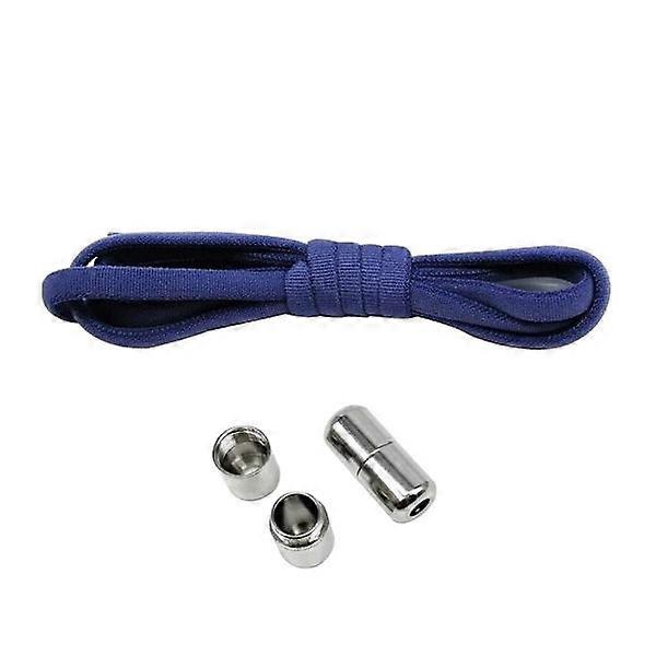Smart shoelace with locking solution Navy blue one size