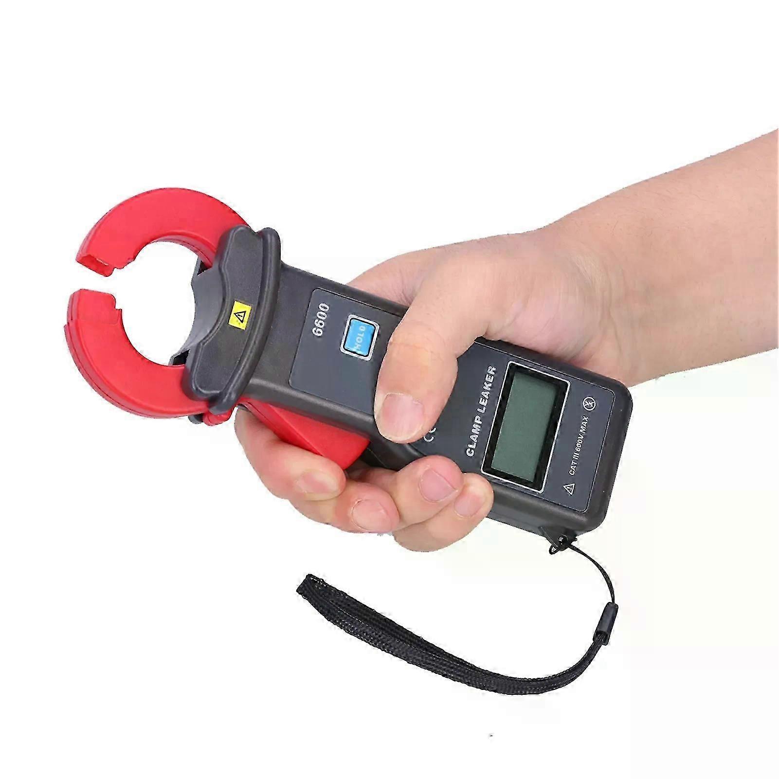 Etcr6600 Ac 0ma600a Leakage Current Clamp Meter With Usb Communication Current Tester Measuring Tool