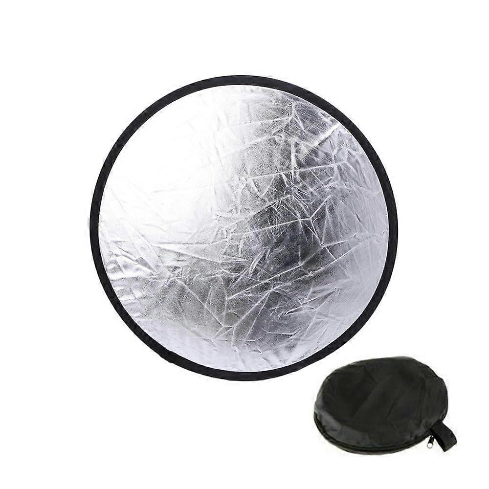 2in1 Camera Light Diffuser and Photography Reflector for Indoor Studio, Compact with Storage Bag