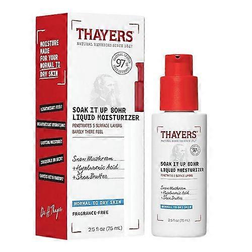 Thayer's Company Soak It Up 80HR Liquid Moisturizer, 75 Ml