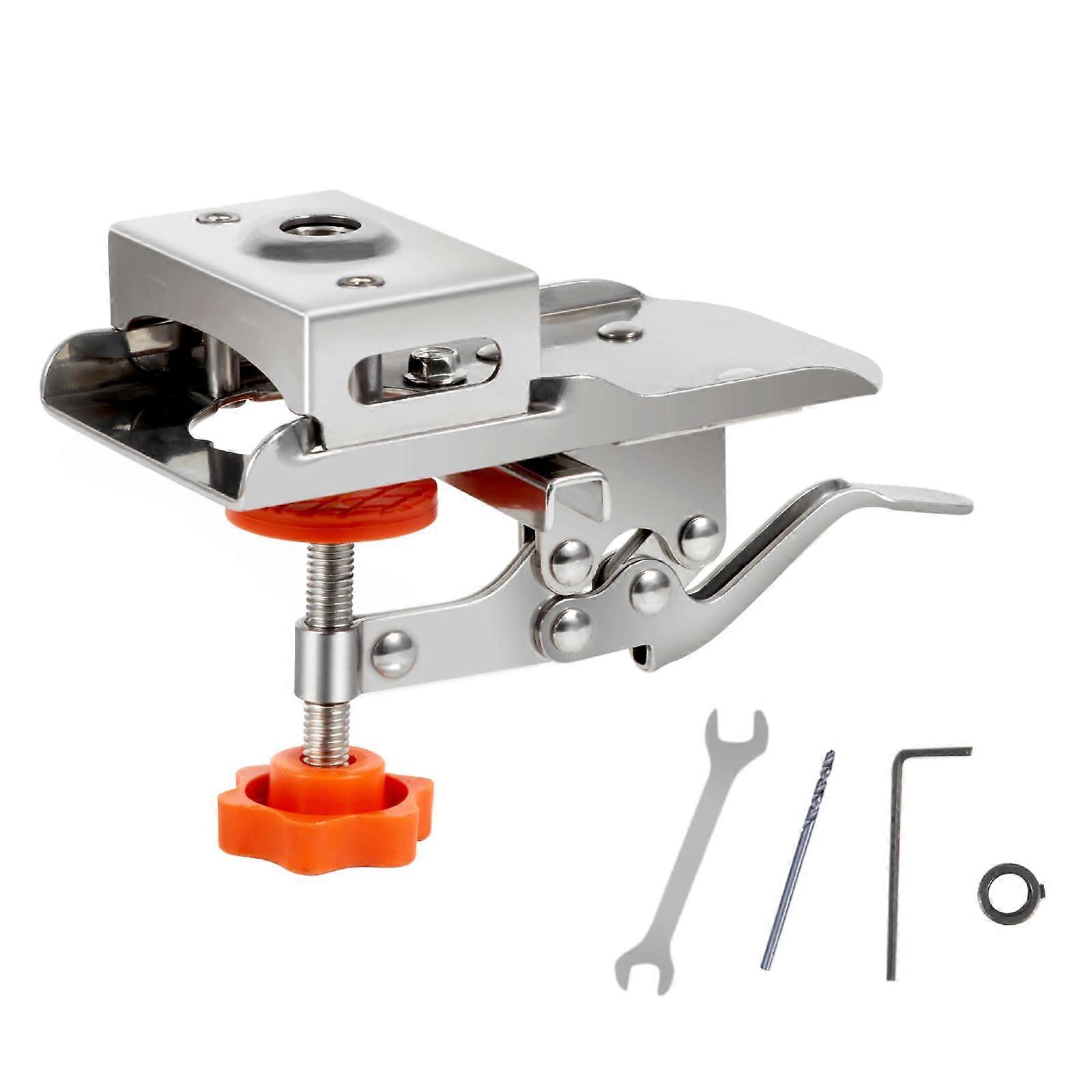 35mm Hinge Jig for Cabinet Doors, Fast Accurate Drilling, Easy Hinge Installation Guide Tool