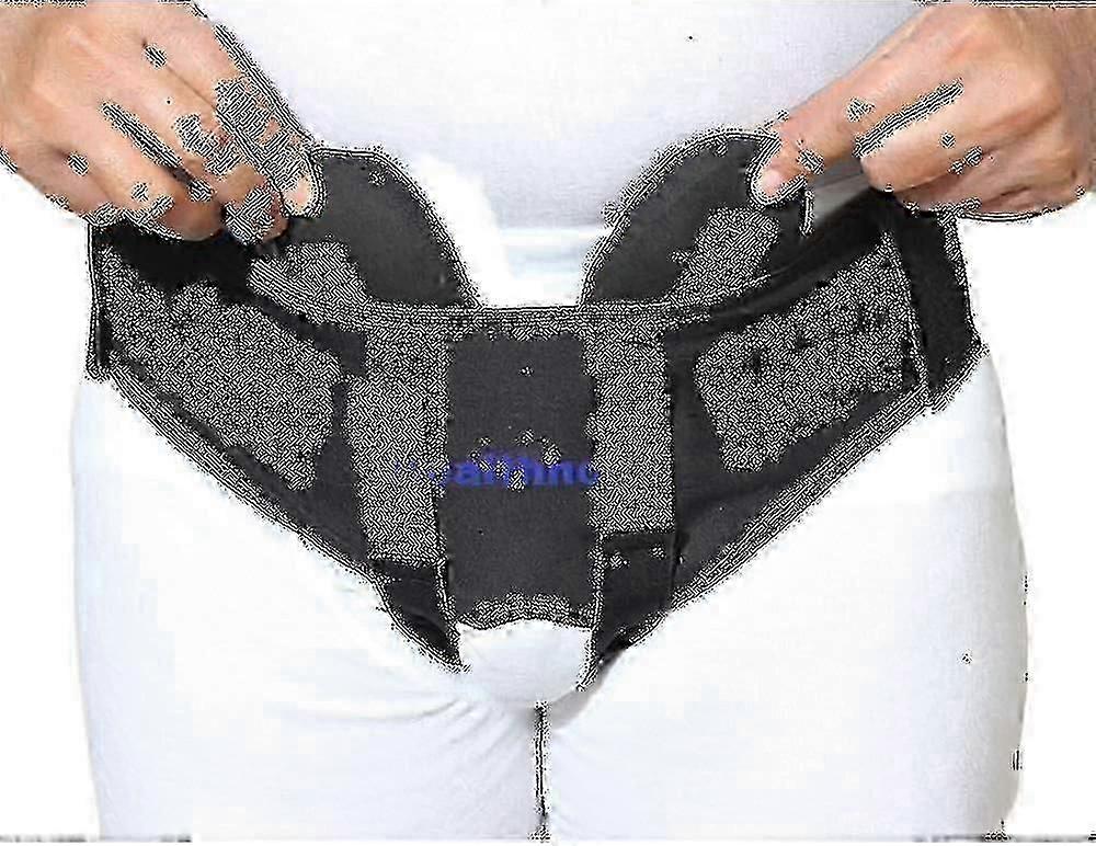 Cintura di supporto per ernia inguinale regolabile con doppio cuscinetto per il sollievo dal dolore post-operatorio/pre-operatorio (S/M/L/Xl)_1