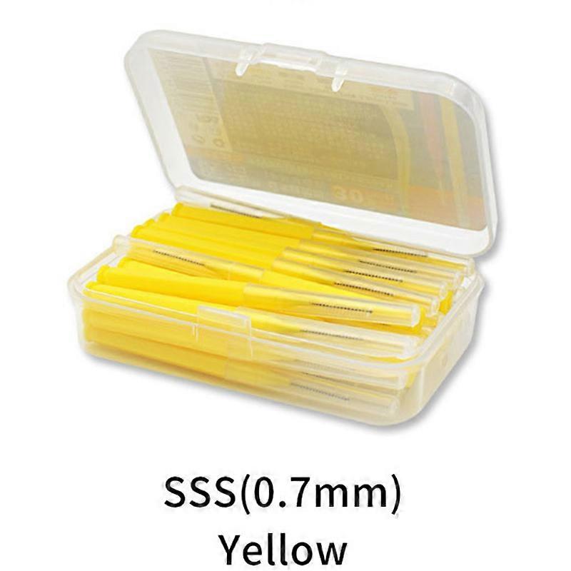 60 Pcs Interdental Brcomh Tooth Floss al Care Tool Portable Cleaning Supplies For Dental Hygiene Tartar Removal Small Size Easy