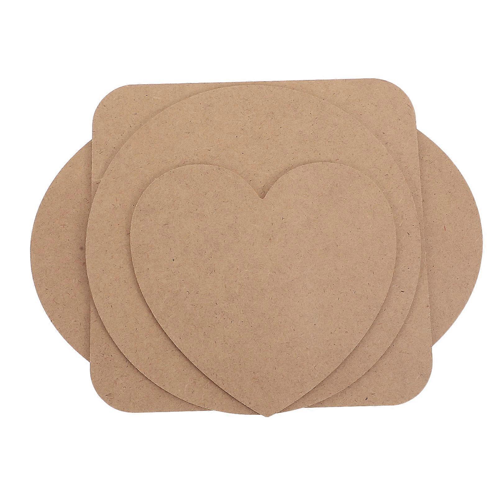 Density Board Clay Tools for DIY 4Pcs Wooden Base Clay Making Tools