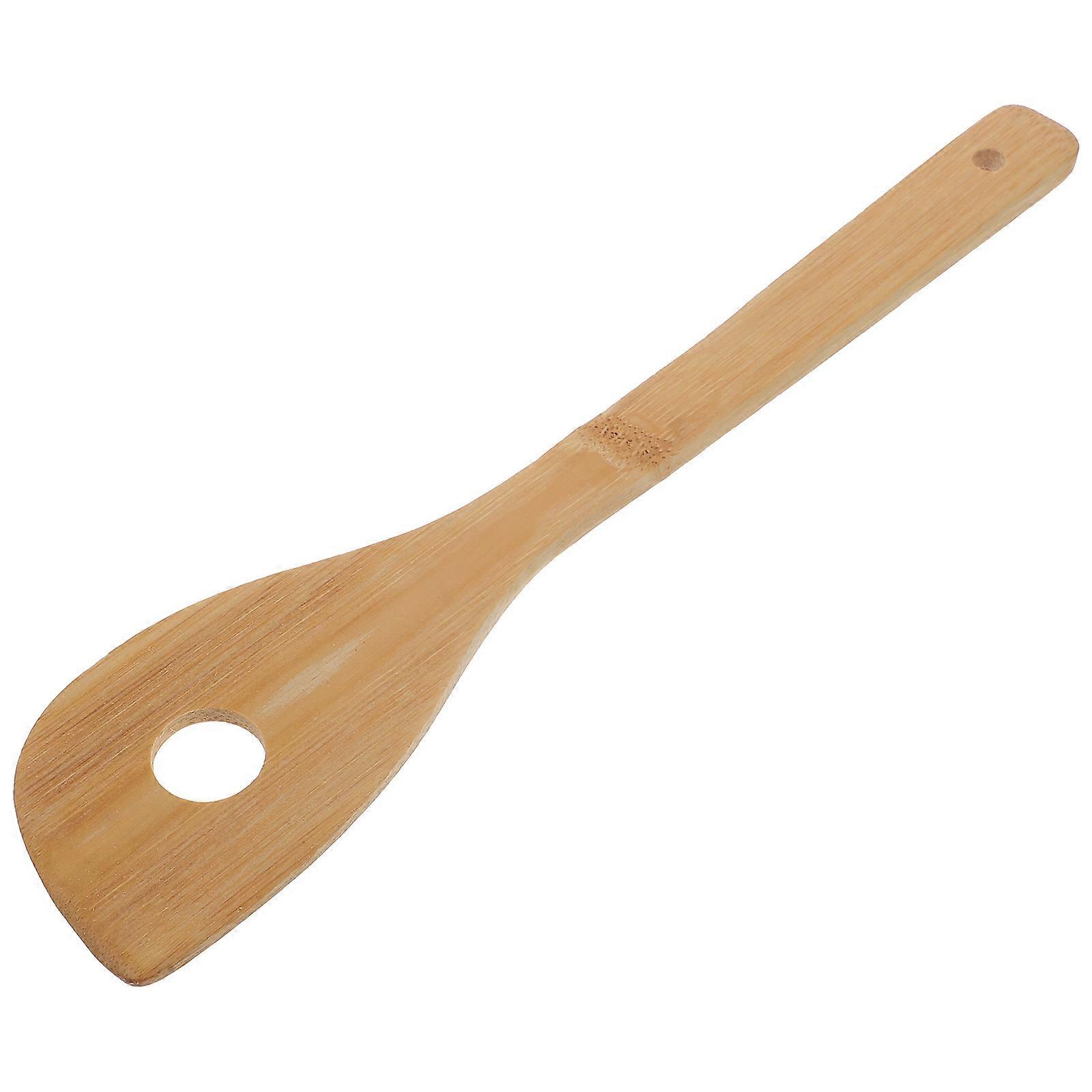 Maple Wood Small Stirring Spoon for Egg Mixing 2Pcs