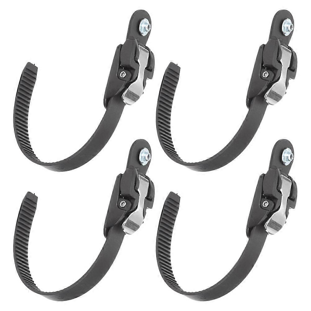 4pcs Replaceable Buckle Straps for Professional Roller Skate Shoes and Skating Buckles