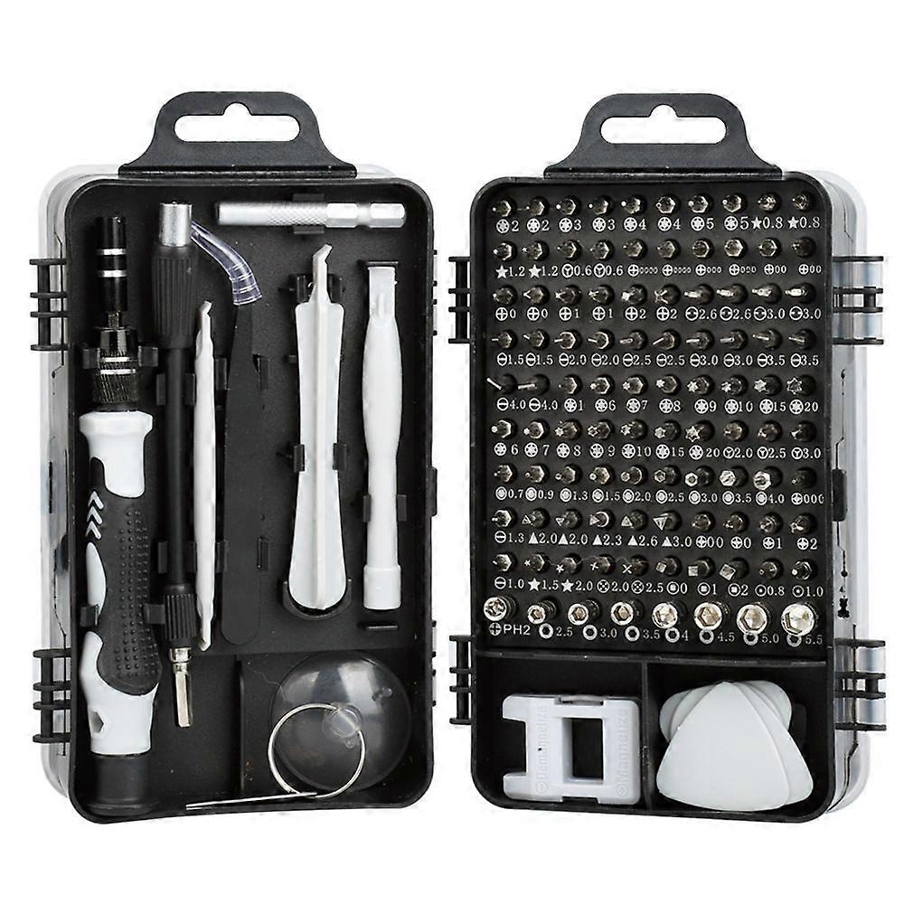 115Pcs Magnetic Screwdriver Tool Kit Set