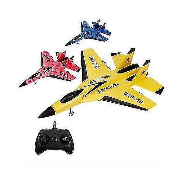 Su 35 RC Airplane Radio Controlled Airplane Control Su-35 Fighter Model Airplane Kids Blue