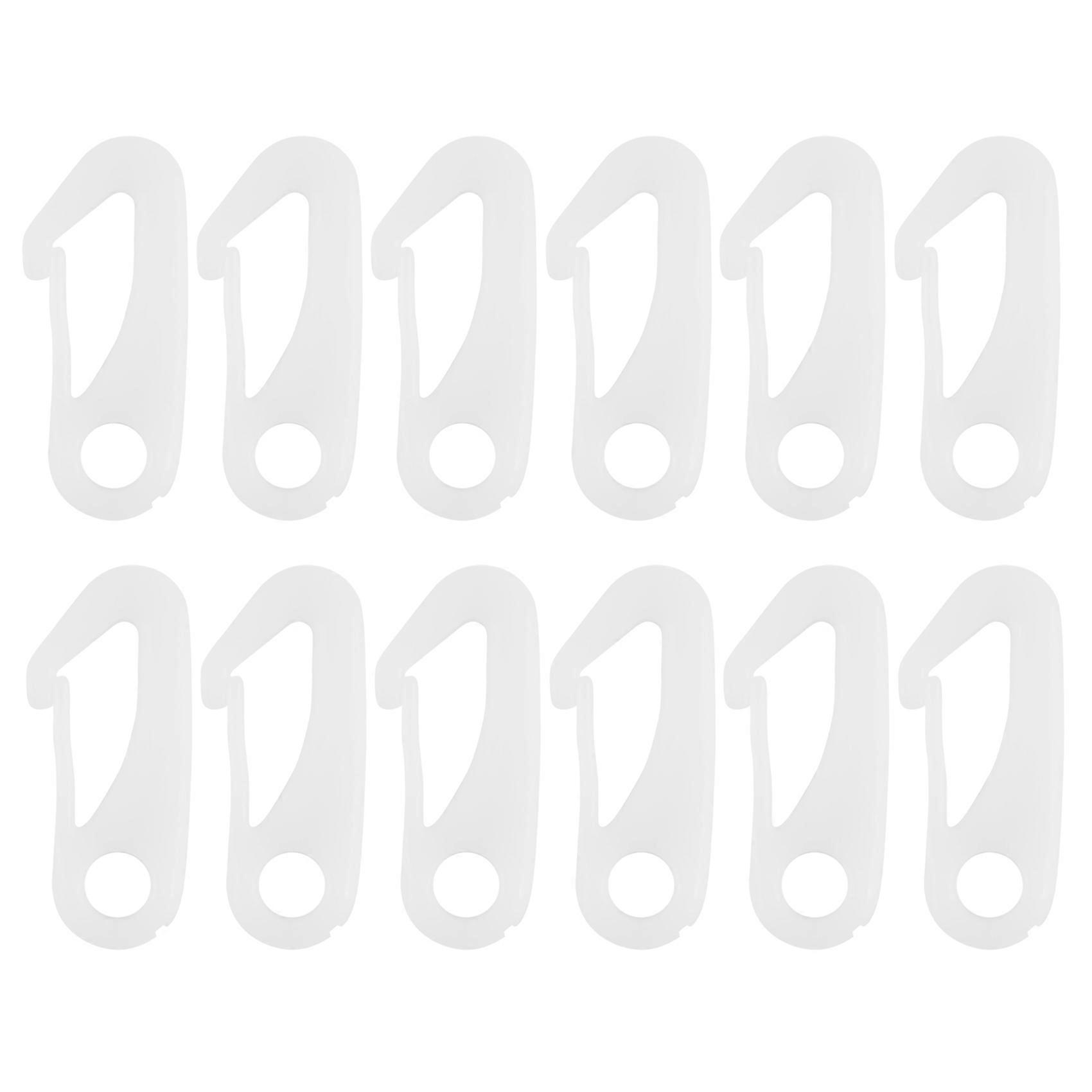 12Pcs Flag Pole Clip Snap Hooks Flag Clips Flag Pole Accessory - Attach Flags Hooks to Halyard Rope and Buckle the Flag