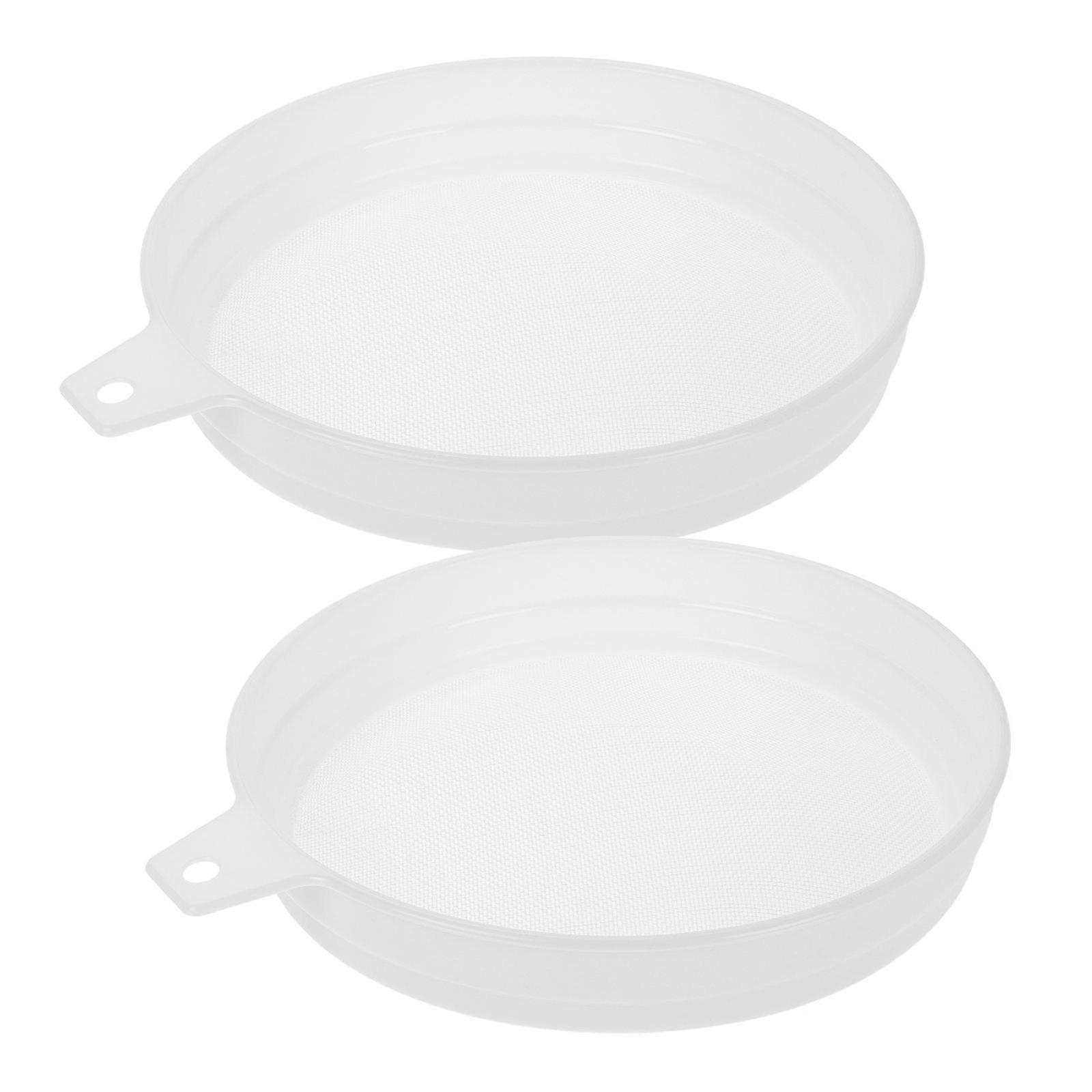 Honey Filter Nylon Mesh Strainer for Honey Use 2Pcs Fine Mesh Nylon