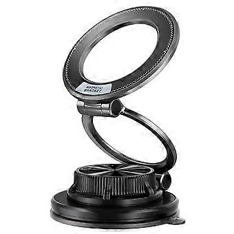 Car Phone Mount Holder Suction Cup Dashboard Navigation Portable Vacuum Suction Magnetic Phone Stand
