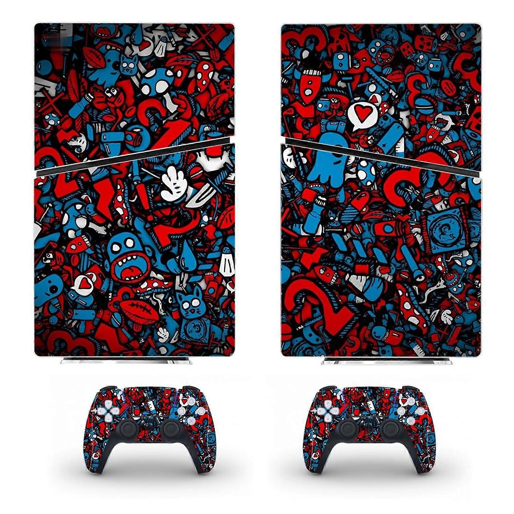 Bubble  For PS5 Slim Skin Disc Edition And Digital Edition Vinyl Wrap Scratch Resistant 25268