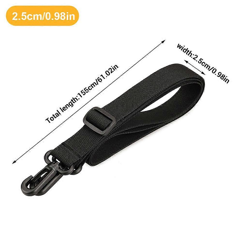 Tactical Shoulder Bag Strap Adjustable Anti-slip Replacement Straps with 2 Hook
