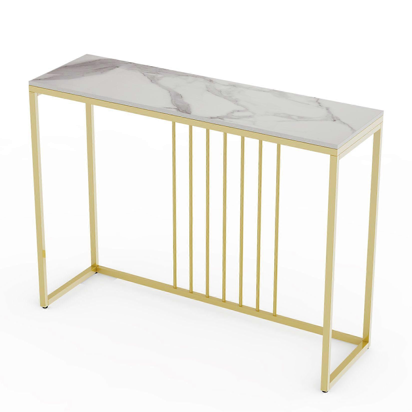 Slim Hallway Console Table Entryway Salon Side End Table Wąski schowek