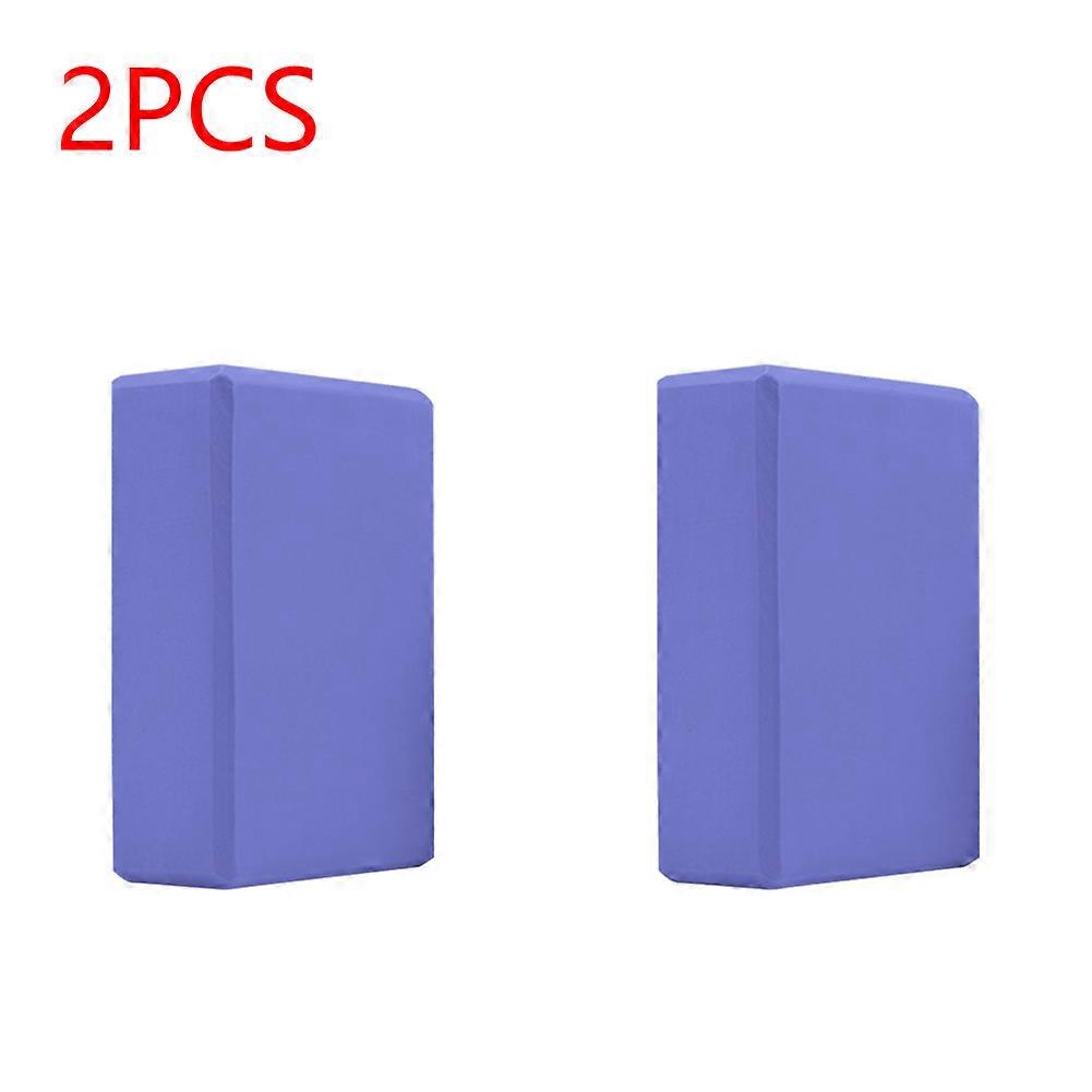 Klocki do jogi EVA, jednokolorowe, klocki do jogi, odporne na wilgoć, o wysokiej gęstości, modelujące sylwetkę, do jogi i pilatesu