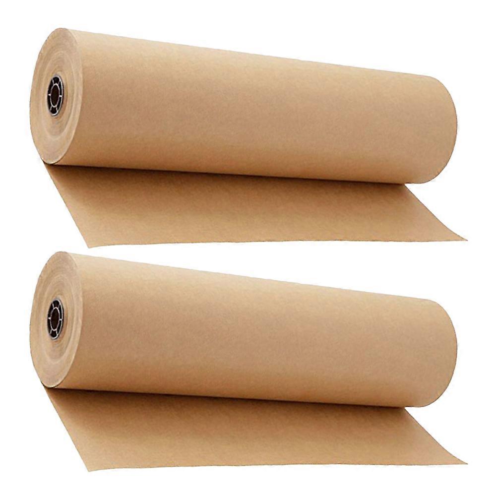 Wrapping Paper for Gift Kraft Paper Roll 2 Rolls Multipurpose Gift Wrapping