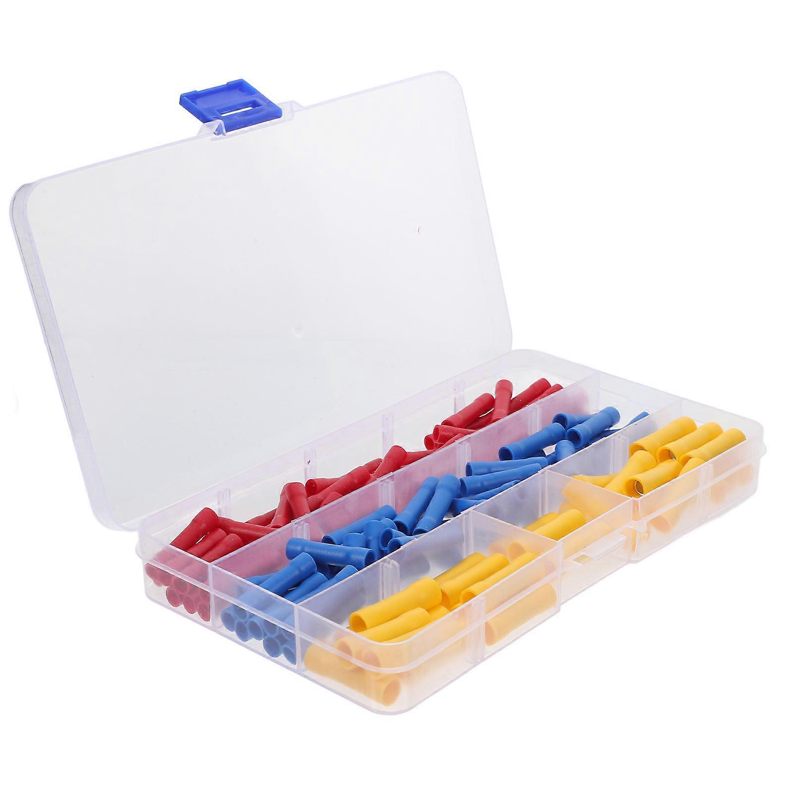 Heat Shrink Butt Splice Connectors Kit for Wire Crimp 120Pcs