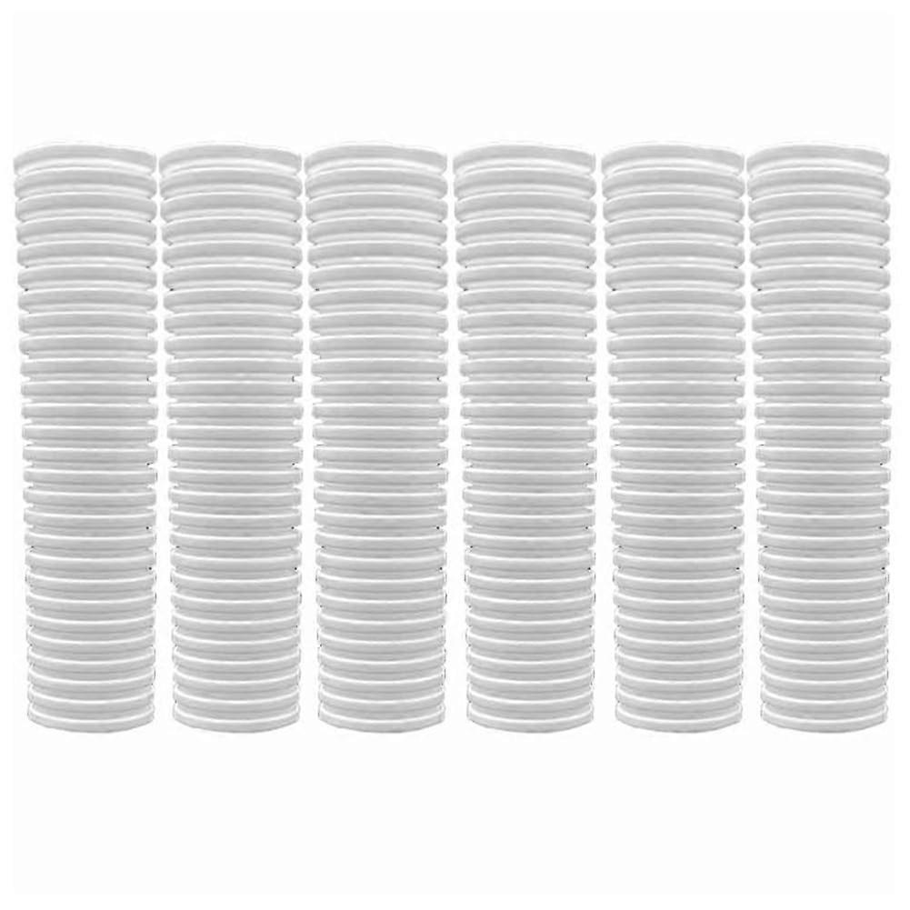 6 PCS White Spiral Tree Trunk Protector Wrap for Saplings with Deer and Rodent Protection