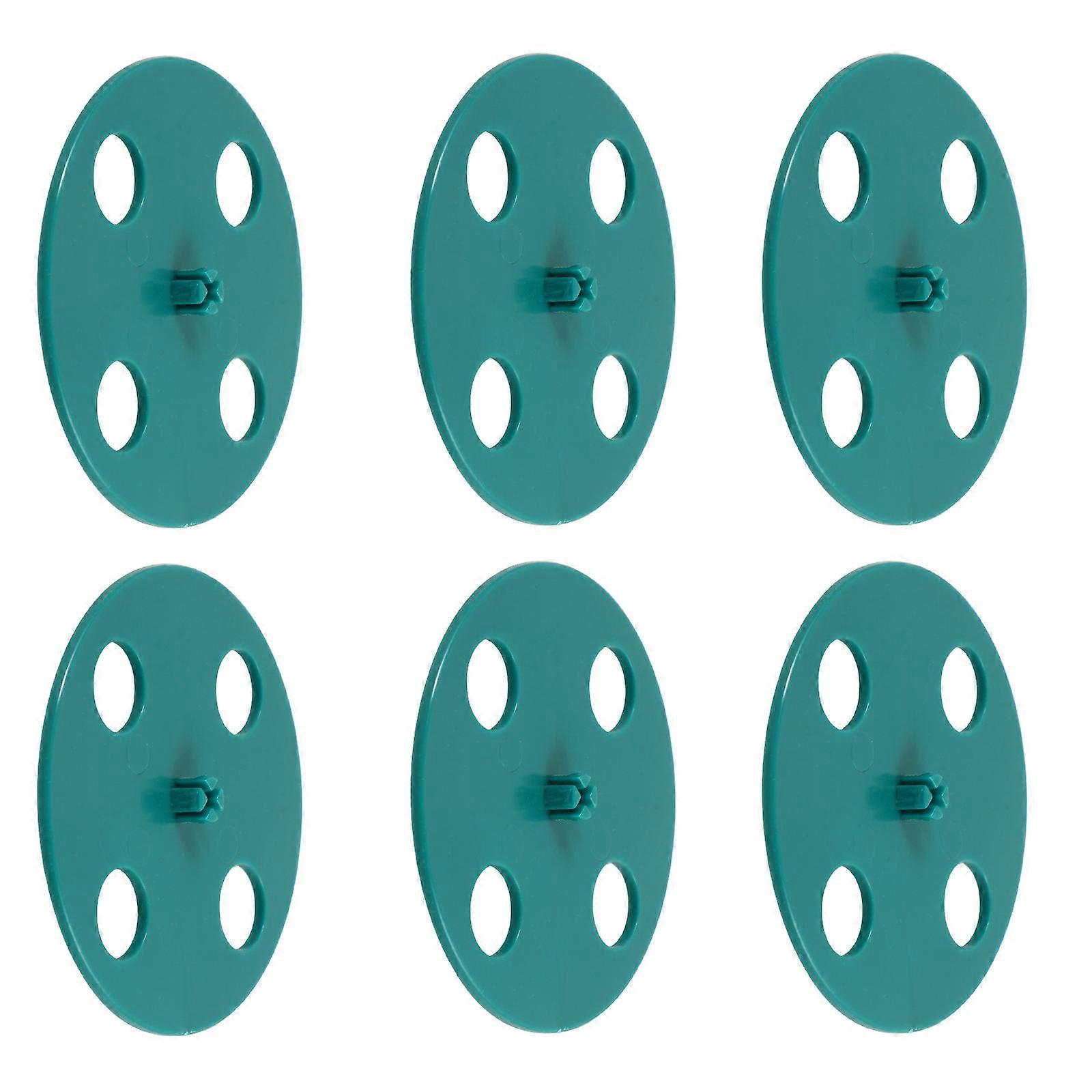 Green Plant Pot Venting Lid for Humidity Control 20Pcs Pack