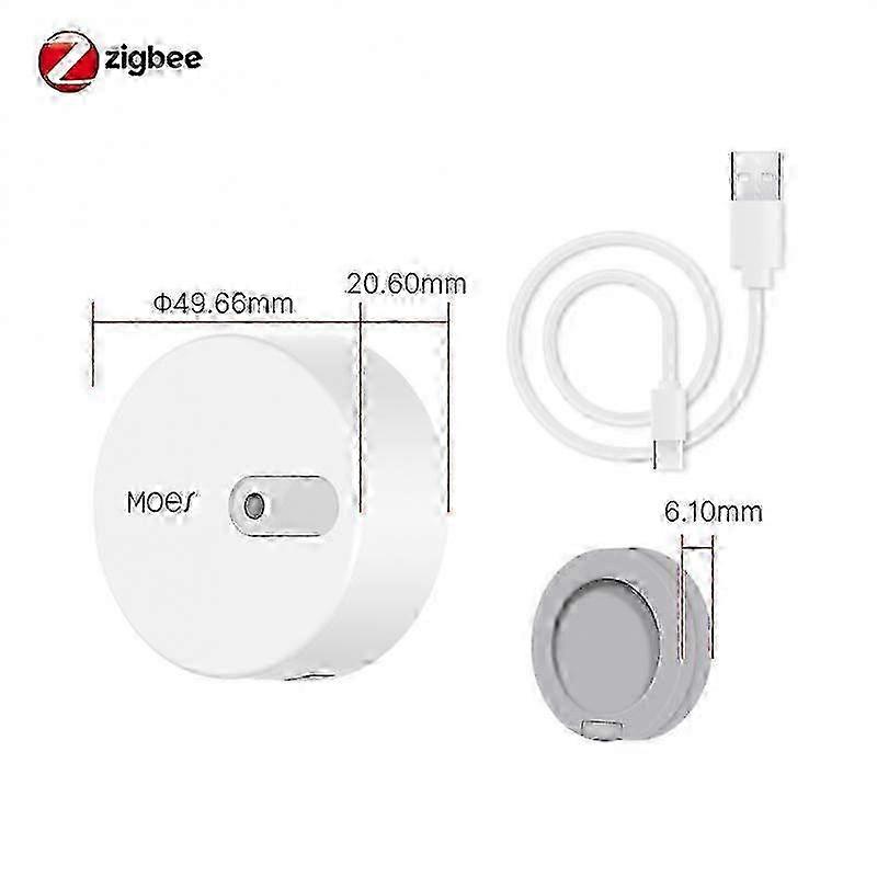 2025 For Smart Mi Home Still Human Presence Sensor Micro-Motion Sensitive Light Sensing Wide Angle Detectable Type-C Cable