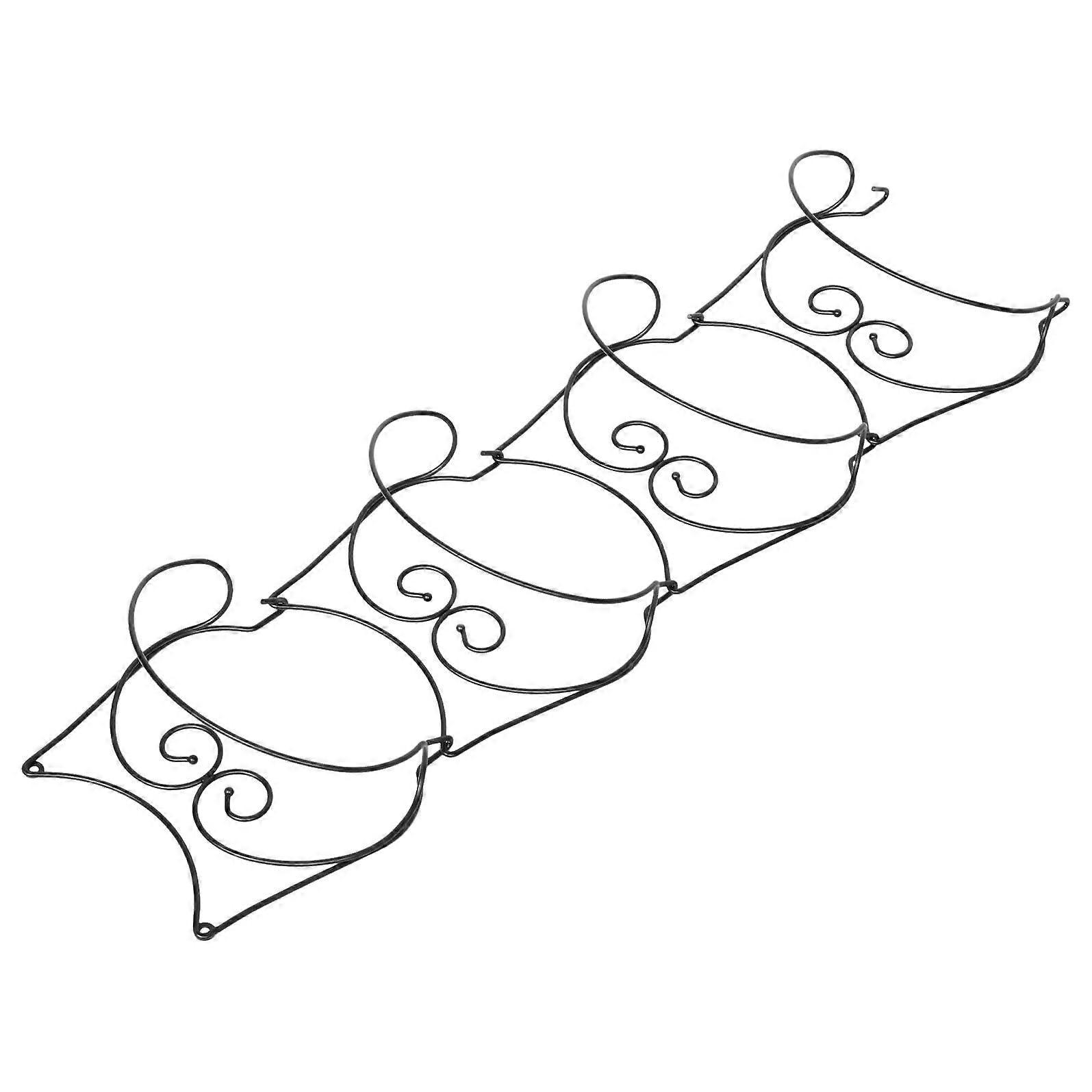 Wall Mounted Towel Rack with Hooks Space Saving Vertical Bathroom Holder Easy Install Modern Style