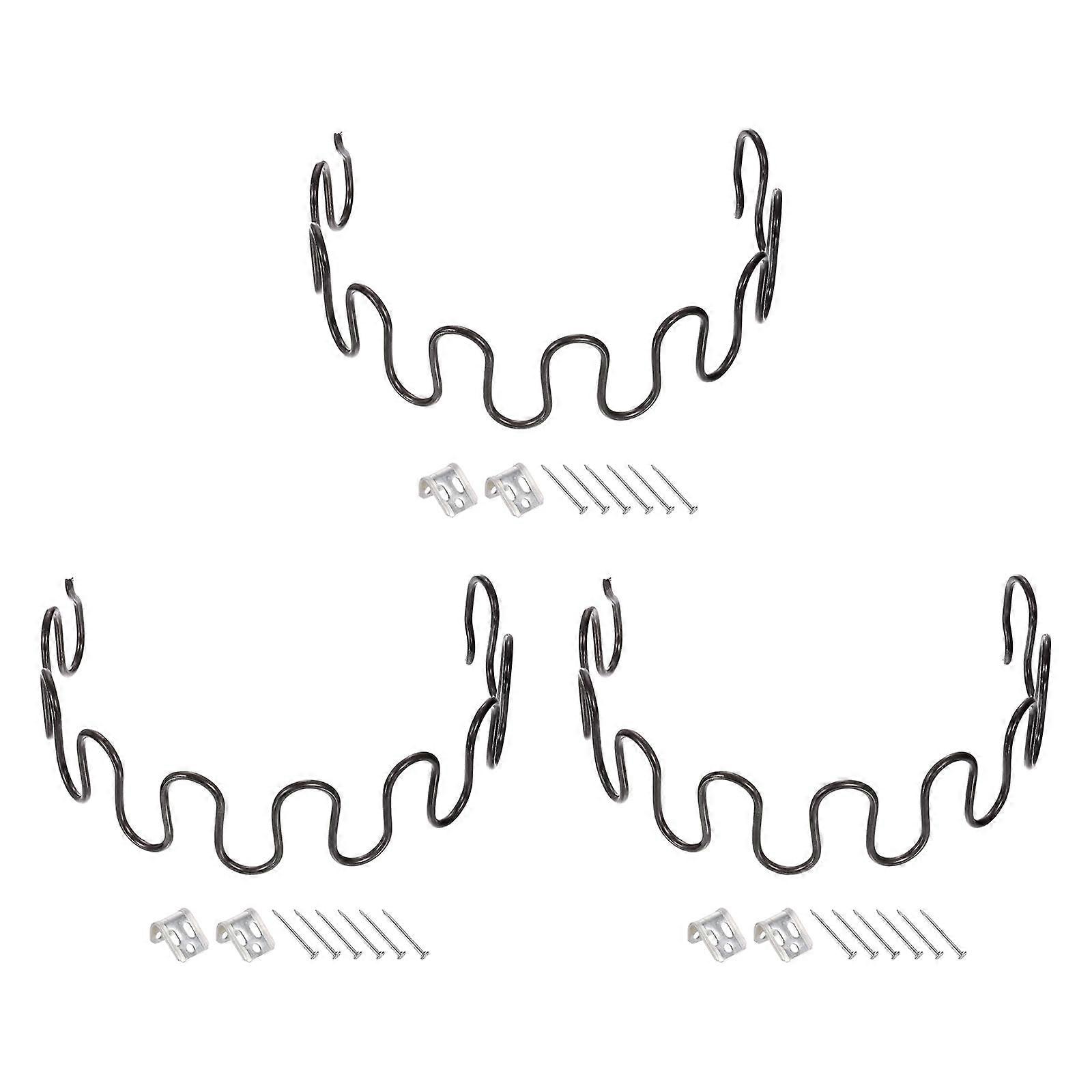 Sofa Spring Replacement Kit 3 Sets for Sagging Cushion  with Rust‑Resistant Steel Springs
