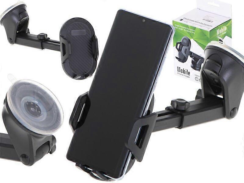Phone Holder Automatic Locking Anti-scratch Soft Gel Car Navigation Mount