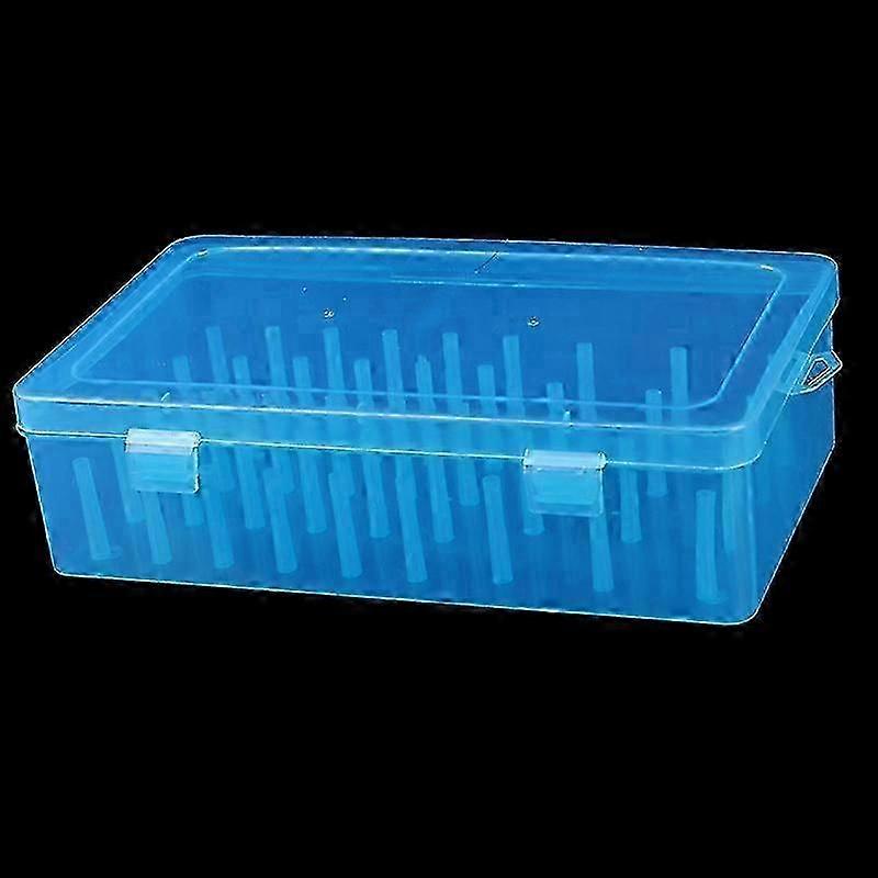 2025 42 Axis Sewing Threads Box Transparent Needle Wire Storage Organizer Containers