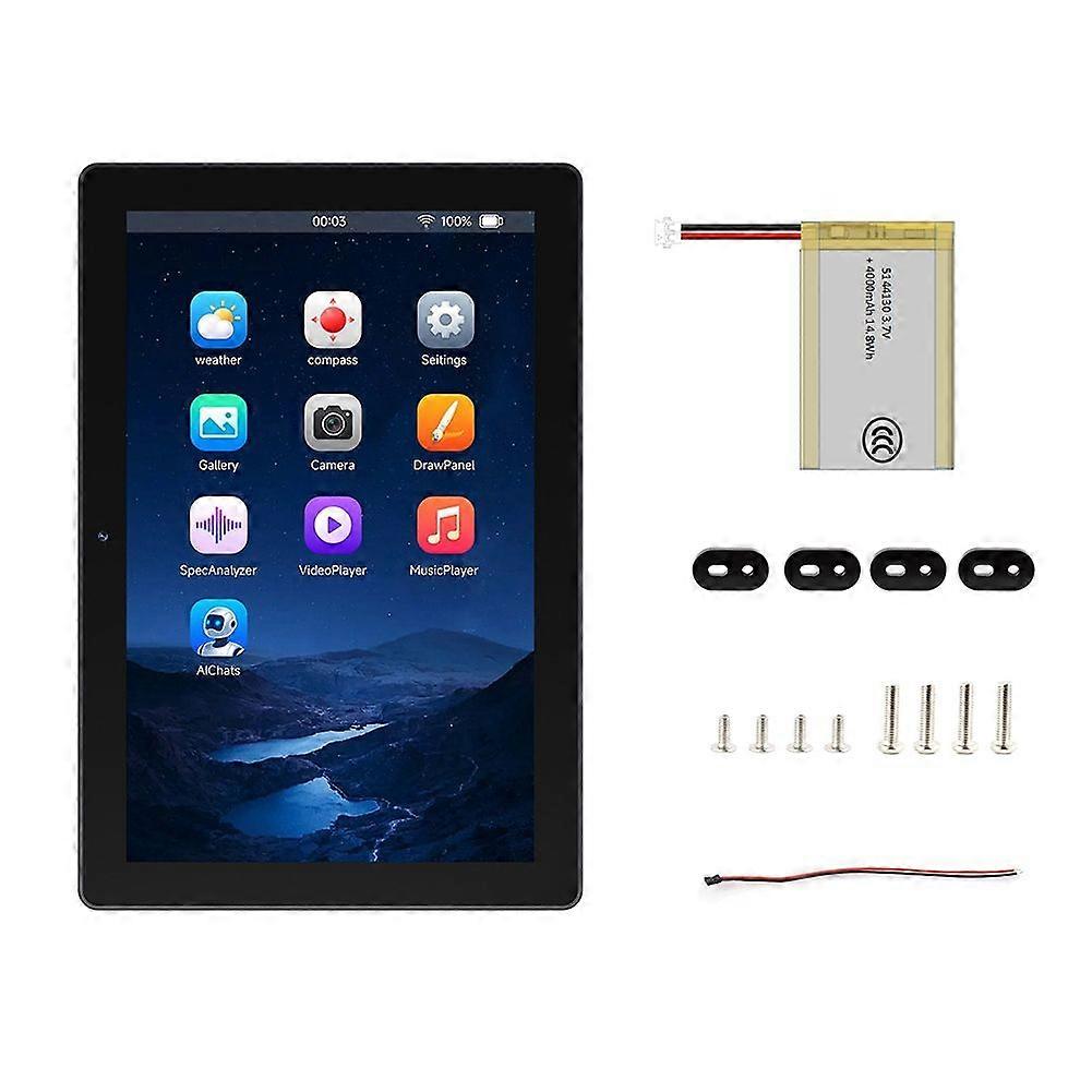 10.1 Inch ESP32-P4 ESP32-C6 Development Board IPS Capacitive Touch Screen TFT LCD Display with Camera Battery