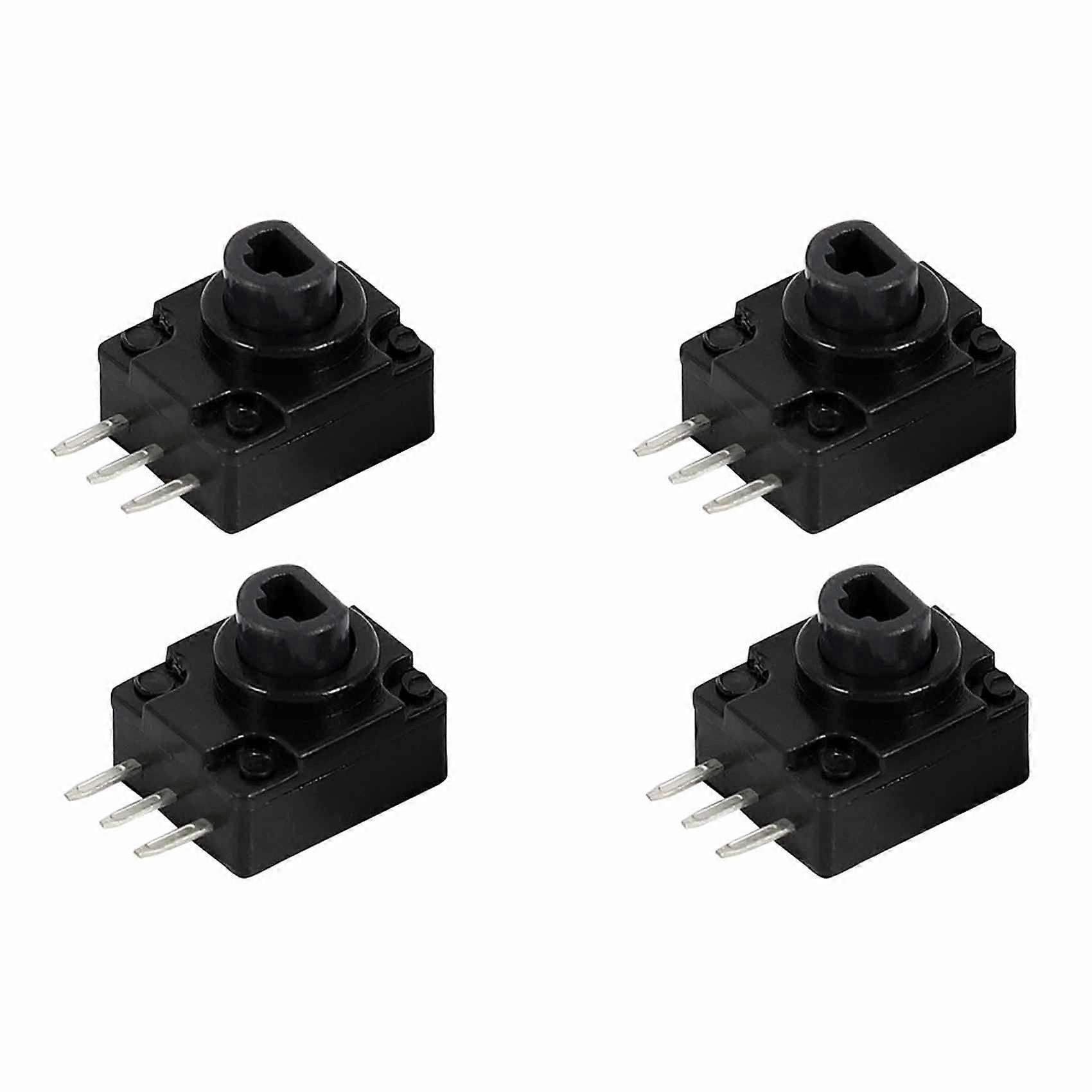 RT Button Replacement Kit for Game Controller, 4pcs Black Keypads, Quick  and Direct Fit