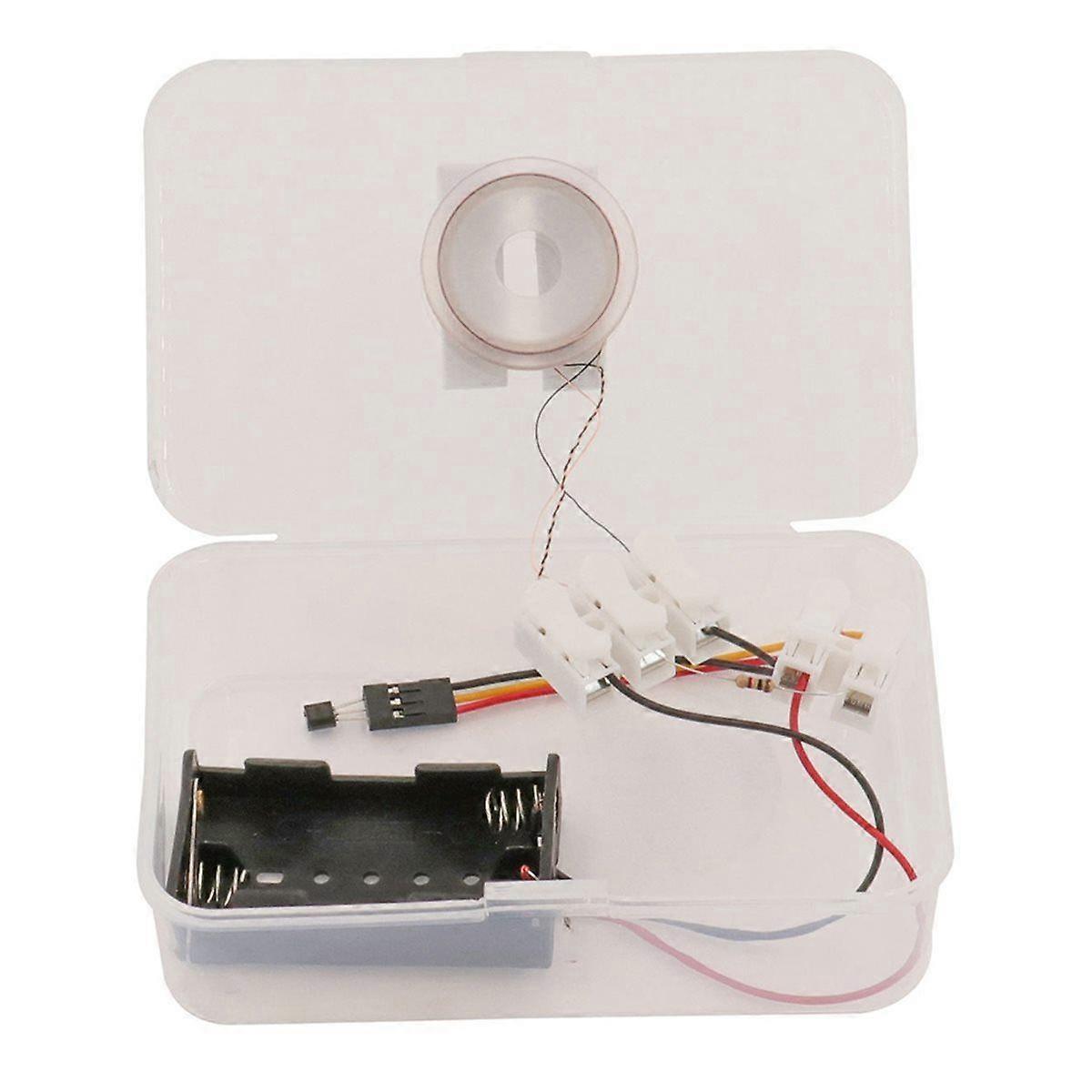 Electromagnetic Experiment with Space Separation and Electricity Extraction DIY Technology School E