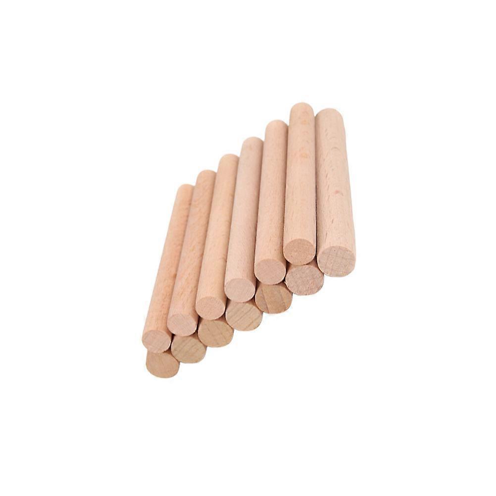 Wood Round Stick Solid Wooden Rods for Model Building 20Pcs