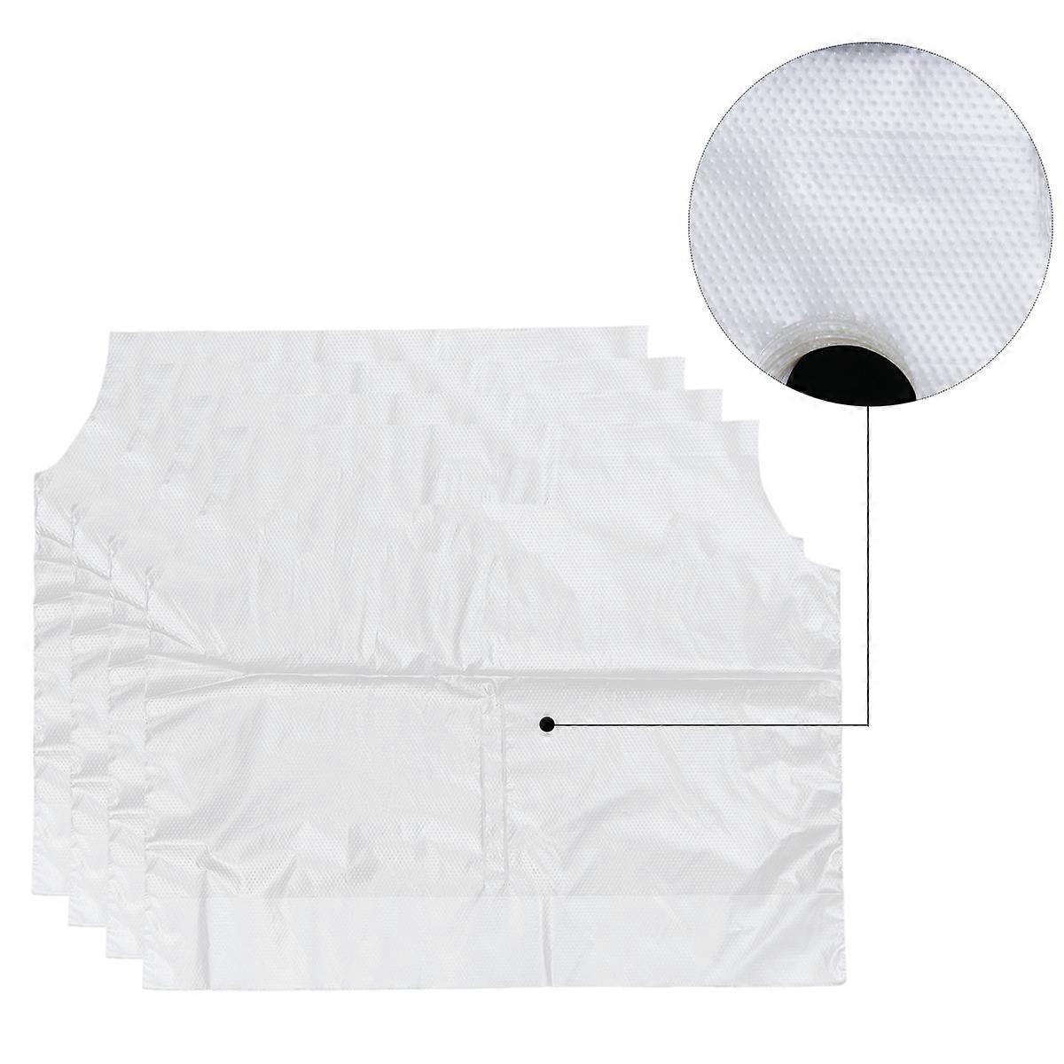 Portable Milk Tea Bag Transparent Bag for Storage 100Pcs