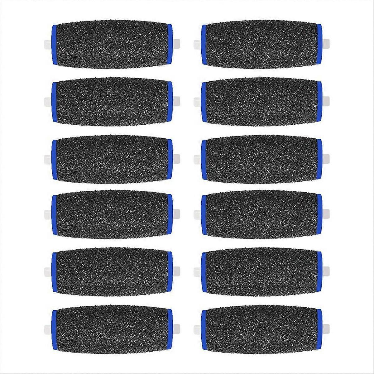 12 Pack Extra Coarse Replacement Roller for Pedi,Replacement Head Refills Compatible with Pedi Refills